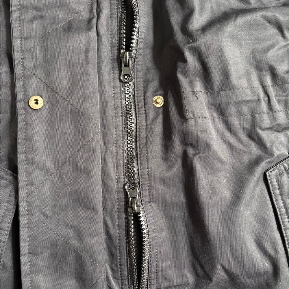 Universal Thread Black Quilted Jacket - image 3